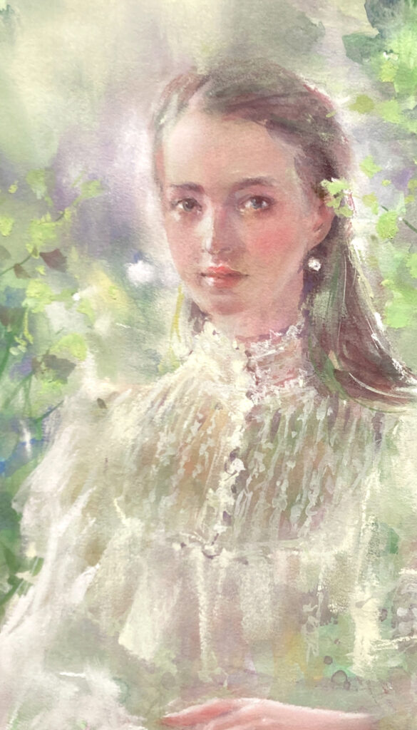 若き日のリザの肖像 F8