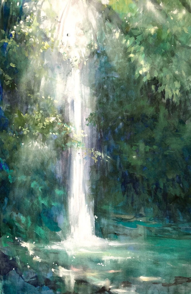 奥なる滝の音聞く M20